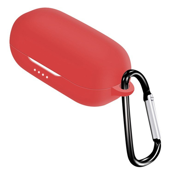 Etui Silicone na Słuchawki JBL T280TWS / T280TWS Plus , Red