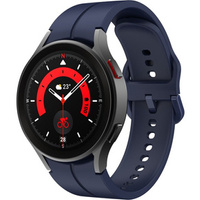 Pasek silikonowy do Samsung Galaxy Watch 4/5/6 40/42/43/44/45/46/47mm, Granatowy