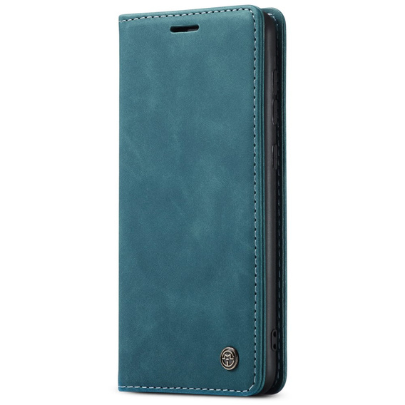 Etui CASEME do Samsung Galaxy A53 5G, Leather Wallet Case, zielone