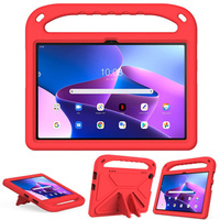 Etui dla dzieci do Lenovo Tab M10 10.1 Gen 3, dziecięce z uchwytem, Czerwone