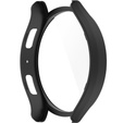 2w1 Etui + Szkło Hartowane do Samsung Galaxy Watch 6 44mm, Czarne