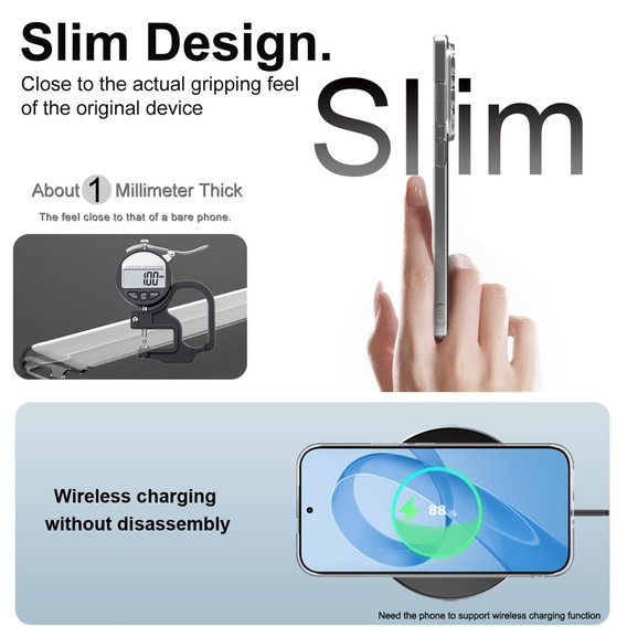 Etui IMAK do Xiaomi Poco F8 Ultra, UX-5 Series, przezroczyste