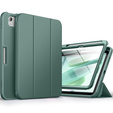 Etui ochronne do iPada 11" 2025 A16 (11 gen.) / 10.9" 2022 (10 gen.), Suritch Full Body, zielone