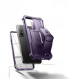 Etui pancerne do Samsung Galaxy S22, Dexnor Full Body, Fioletowe