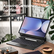 Etui z klawiaturą Bluetooth do Samsung Galaxy Tab S10 Ultra / S9 Ultra / S8 Ultra Dux Ducis – czarne