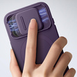 Etui do iPhone 15, Suritch Shockproof, do MagSafe, fioletowe
