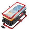 Etui do Samsung Galaxy S21 FE, R-JUST, pancerne, czerwone