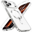 Etui do iPhone 17 Pro Max Electro MagSafe – srebrne