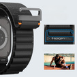 Pasek Spigen WBF1 Band do Apple Watch 1/2/3/4/5/6/7/8/9/10/11/SE/Ultra 1/2/3 42/44/45/46/49mm – Czarny