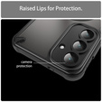 Etui Matt Case do Samsung Galaxy S25 FE, do MagSafe, wzmocnione, matowe czarne