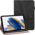 Etui do Samsung Galaxy Tab A9+, Classic, z miejscem na rysik, czarne