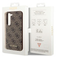 Etui GUESS do Samsung Galaxy A55, 4G Charms Collection Hardcase, brązowe