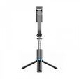 WiWU Wi-SE001 Selfie Stick Tripod + Pilot Bluetooth, czarny