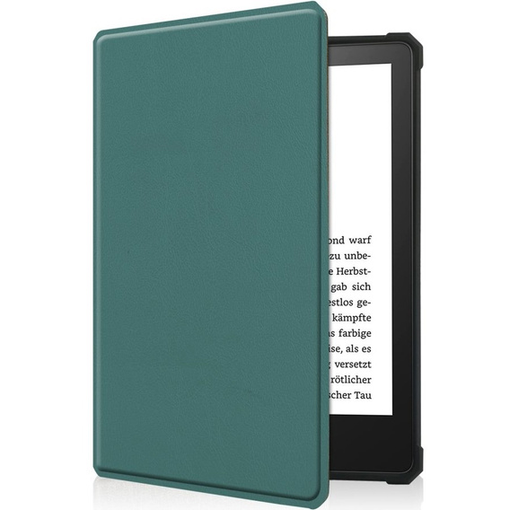 Etui do Kindle Paperwhite 5 2021, Smartcase, ciemnozielone