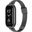 Pasek Bransoleta Milanese do Xiaomi Smart Mi Band 8 / Xiaomi Smart Mi Band 9, Czarny