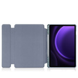 Etui z klawiaturą do Samsung Galaxy Tab S9 FE / S10 FE, Rotary 360° Leather, fioletowe