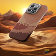 Etui Benks Magnetic Golden Tide Kevlar 600D do iPhone 16 Pro – złoty