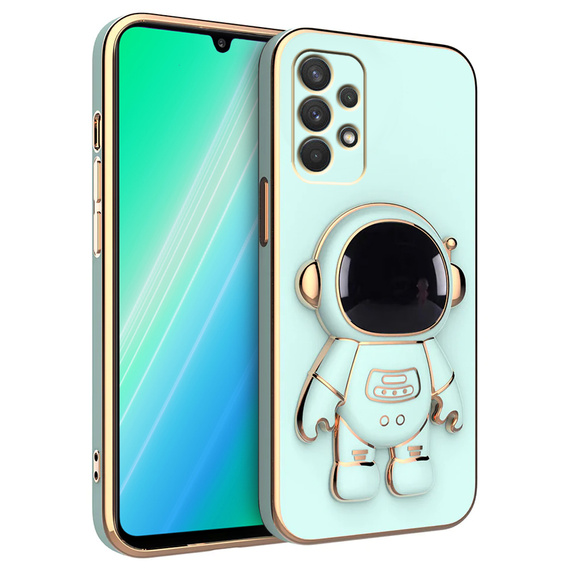 Etui do Samsung Galaxy A32 4G, Astronaut, miętowe