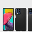 Szkło Hartowane z ramką do montażu Spigen Alm Glass FC do Samsung Galaxy M53 5G