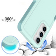 Etui pancerne do Samsung Galaxy A35 5G, Dual Shockproof, zielone