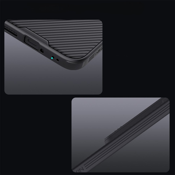 Etui NILLKIN do Xiaomi 15T Pro, Camshield Pro, czarne