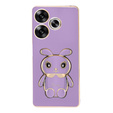 Etui do Xiaomi Redmi 13, Rabbit, fioletowe