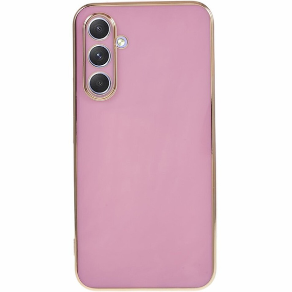 Etui do Samsung Galaxy A05s, Glamour CamShield, fioletowe