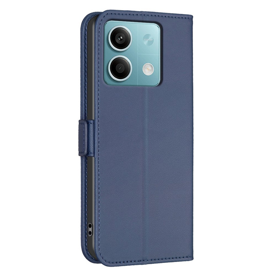 Etui z klapką do Xiaomi Redmi Note 13 5G,BINFEN Wallet, niebieskie