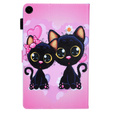 Etui do Samsung Galaxy Tab A11/A9, two cats