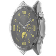 2w1 Etui z Osłoną na ekran do Huawei Watch GT 4 46mm, Przezroczyste