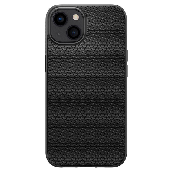 Etui Spigen do iPhone 13 Mini, Liquid Air, czarne + szkło