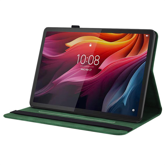 Etui do Lenovo Idea Tab 11", Butterfly, zielone