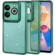 Etui do Infinix Hot 40i, Glittery Powder, zielone