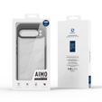 Etui DuxDucis do Google Pixel 9 Pro XL, Aimo case, przezroczyste / czarne