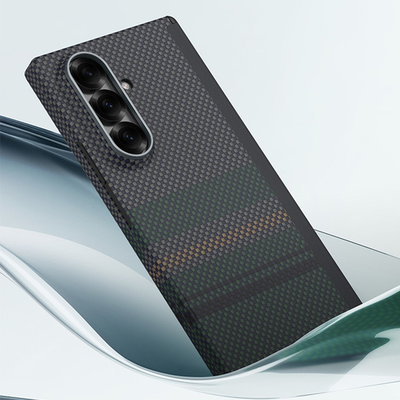 Etui Benks Magnetic Armor Air Aurora Axis Kevlar 600D/1000D (0047) do Samsung Galaxy Z Fold7 – zielony
