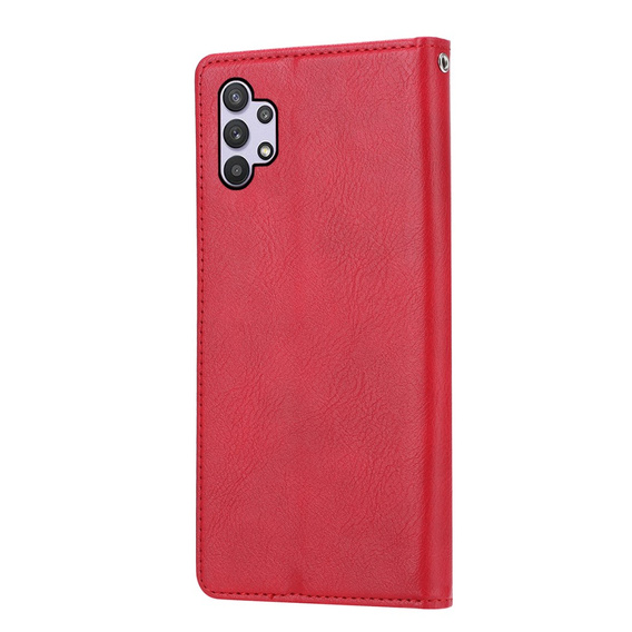 Etui Wallet do Samsung Galaxy A53 5G, Outer Card Slot, Red
