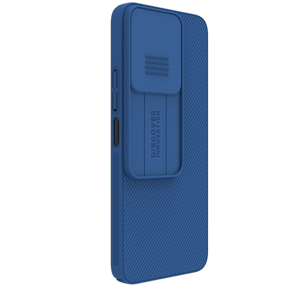 Etui do Xiaomi Redmi 13, pancerne Nillkin, CamShield Pro, niebieskie