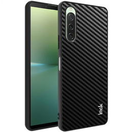 Etui IMAK do Sony Xperia 10 V, LX-5 Series, Carbon, czarne