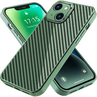 Etui Slim Carbon do iPhone 14 Plus, Green