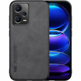 Etui do Xiaomi Poco X5 Pro 5G, z blaszką do uchwytów samochodowych, Czarne