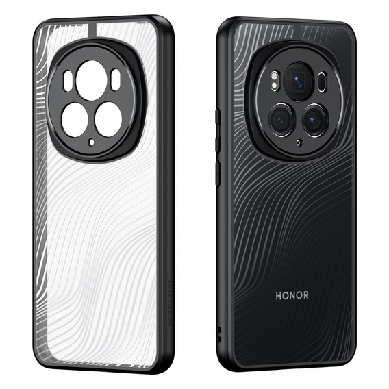 Etui DuxDucis do Honor Magic 6 Pro 5G, Aimo case, przezroczyste / czarne