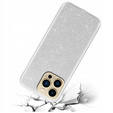 Etui Glitter Case do iPhone 13 Pro Max, Silver