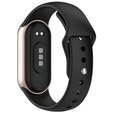 Pasek Silikonowy do Xiaomi Smart Band 10 / 9 / 8, Czarny