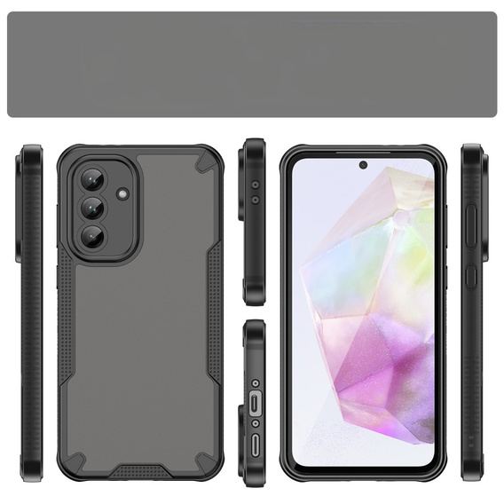Etui do Samsung Galaxy A56 5G, Armor Frosted Case, czarne