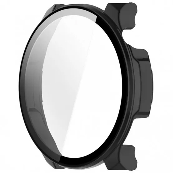 2w1 Etui + Szkło Hartowane do Amazfit Balance 2, Czarne