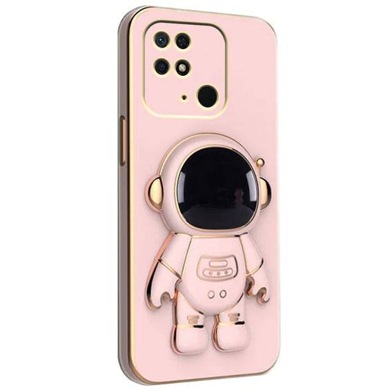 Etui do Xiaomi Redmi 10C, Astronaut, różowe