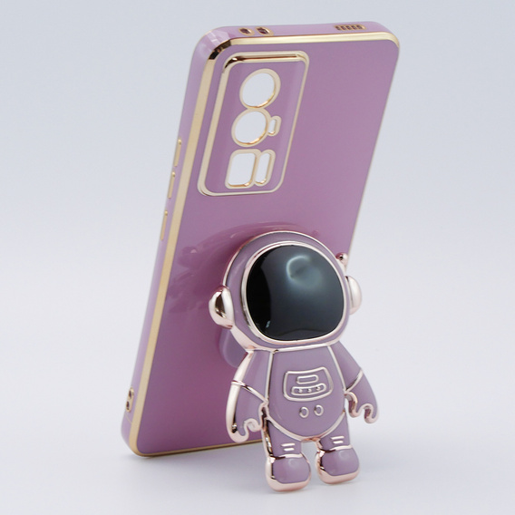 Etui do Xiaomi Poco F5 Pro, Astronaut, fioletowe