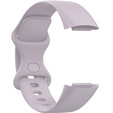 Pasek silikonowy do Fitbit Charge 5, Jasny Fiolet