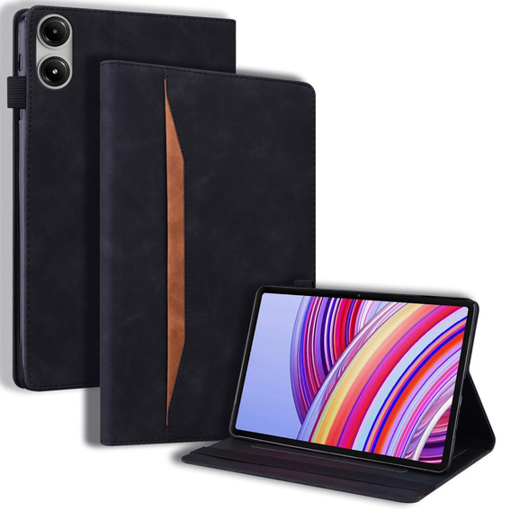 Etui do Xiaomi Redmi Pad Pro, Classic, z miejscem na rysik, czarne