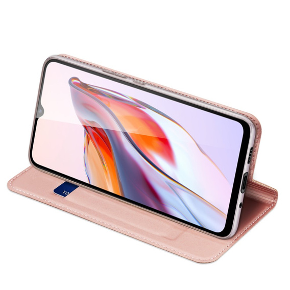 Etui Dux Ducis do Xiaomi Redmi 12C, Skinpro, różowe rose gold